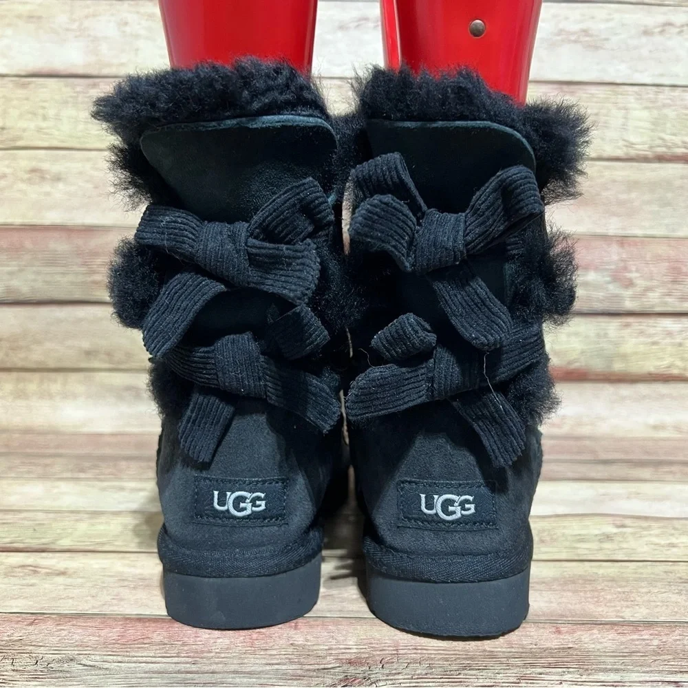 UGG Bailey Bow Ankle Boots